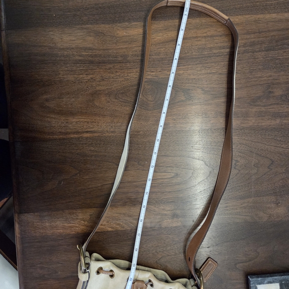 Vintage Coach Suede Drawstring Crossbody Bag - Picture 14 of 14
